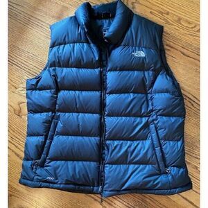 The NORTH FACE Womens Nuptse 700 Down Fill Puffer Vest XXL 2XL Black